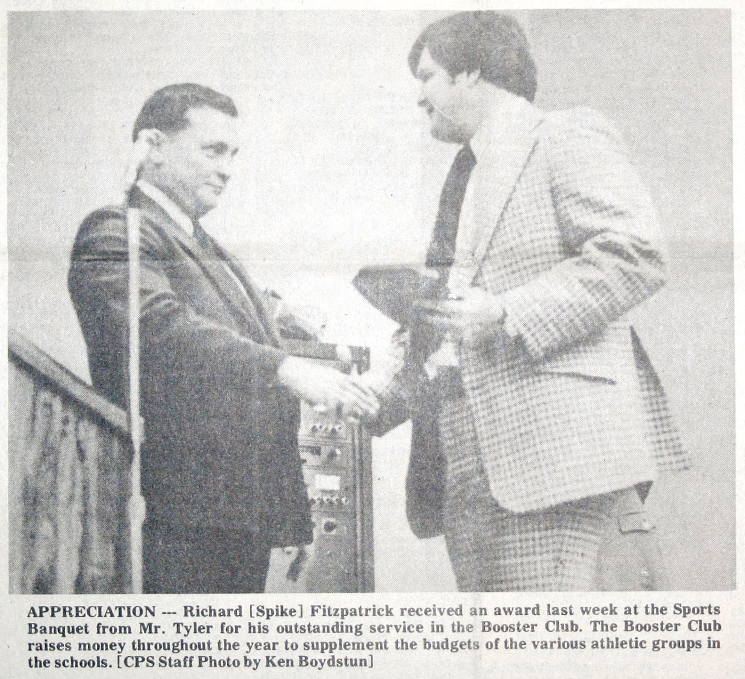 Spike Fitzpatrick wins award